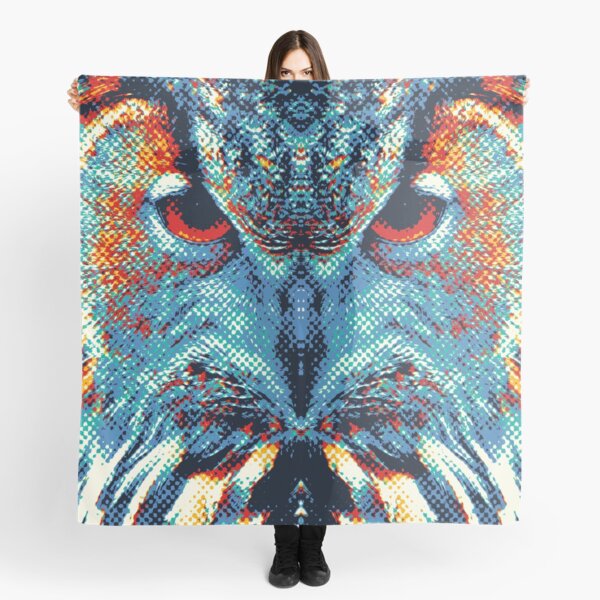 Owl - Colorful Animals Scarf