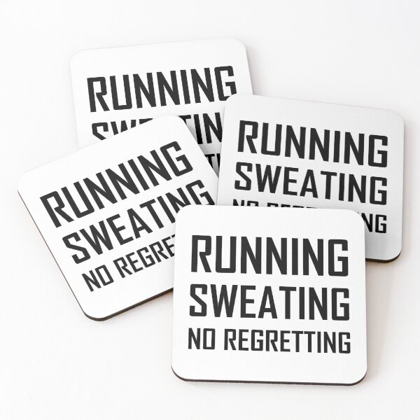 Item preview, Running Sweating Never Regretting designed and sold by TheBestStore.