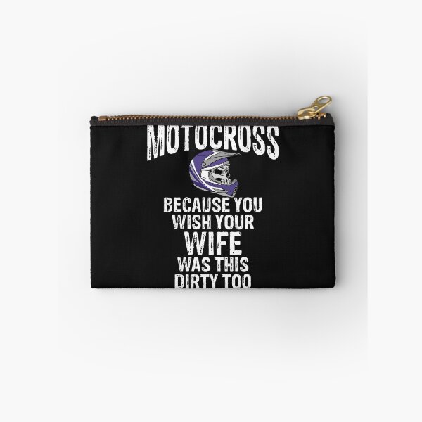 Item preview, Motocross You Wish Your Wife Was This Dirty Muddy Dirt Bikes designed and sold by shoutoutshirtco.