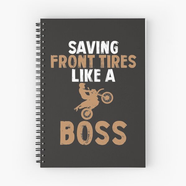Item preview, Motocross Saving Front Tires Like a Boss Wheelie Dirt Bike designed and sold by shoutoutshirtco.