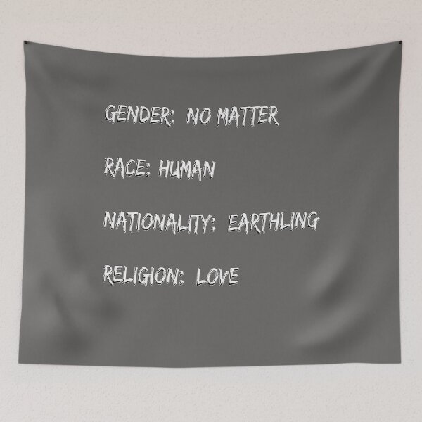 Item preview, Nationality Earthing Religion Love designed and sold by BiPasternak.
