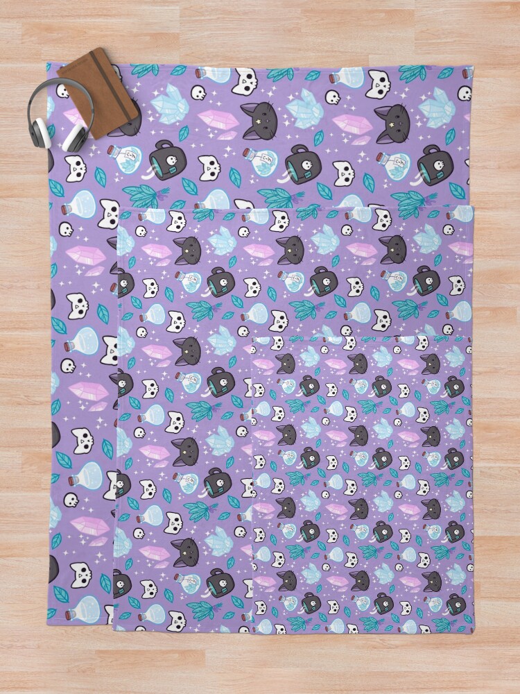 Alternate view of Herb Witch | Nikury Throw Blanket