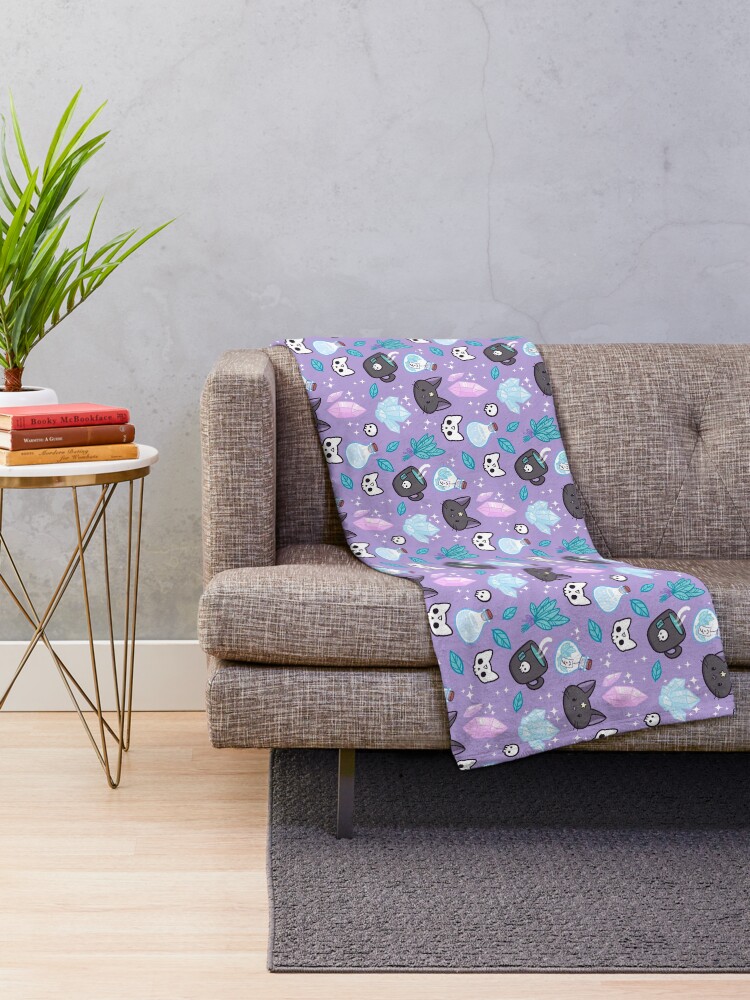 Alternate view of Herb Witch | Nikury Throw Blanket