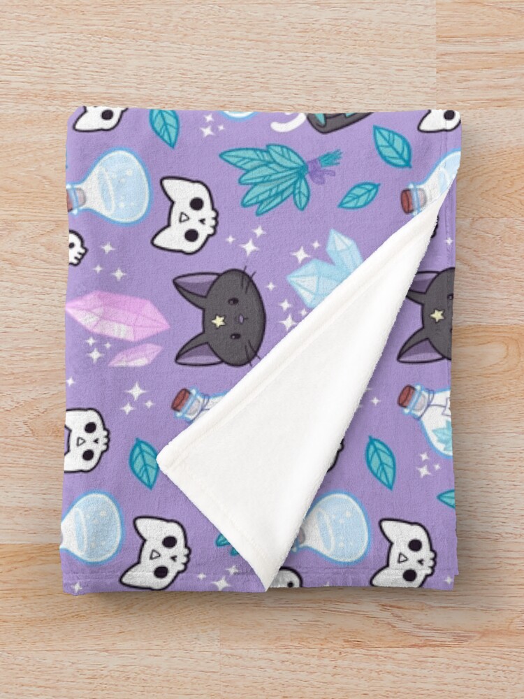 Alternate view of Herb Witch | Nikury Throw Blanket