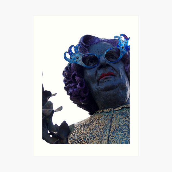 Dame Edna Art Print