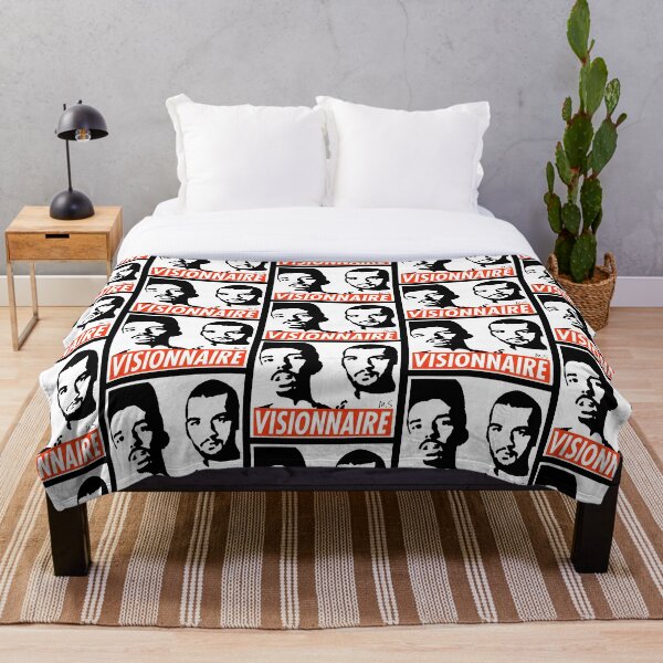 Shepard Fairey Throw Blankets Redbubble