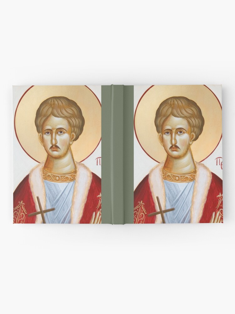 Alternate view of St Chrestos of Preveza the New Martyr Hardcover Journal
