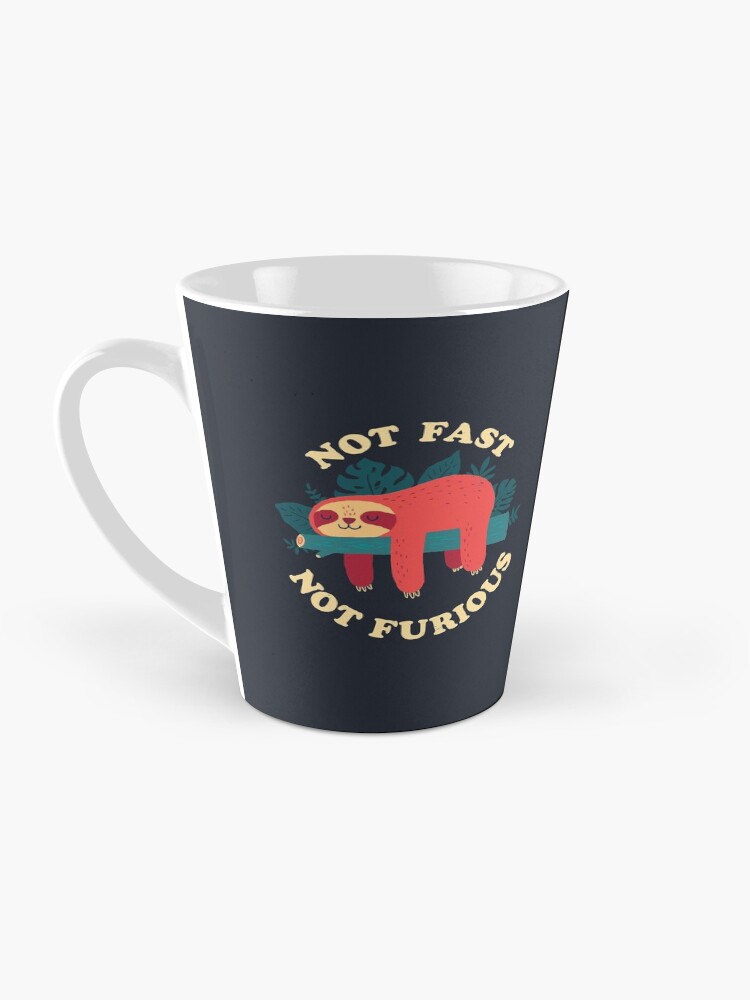Thumbnail 3 of 4, Coffee Mug, Not Fast, Not Furious designed and sold by DinoMike.