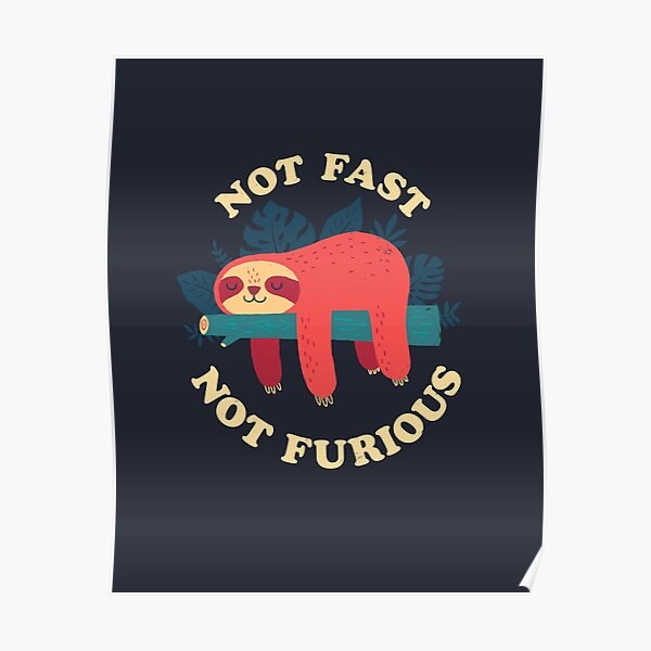 Not Fast, Not Furious Poster