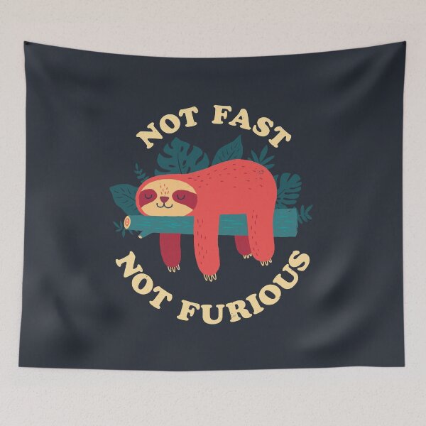 Item preview, Not Fast, Not Furious designed and sold by DinoMike.