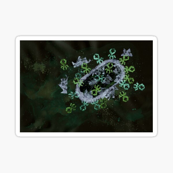 Attack of the phage! Sticker