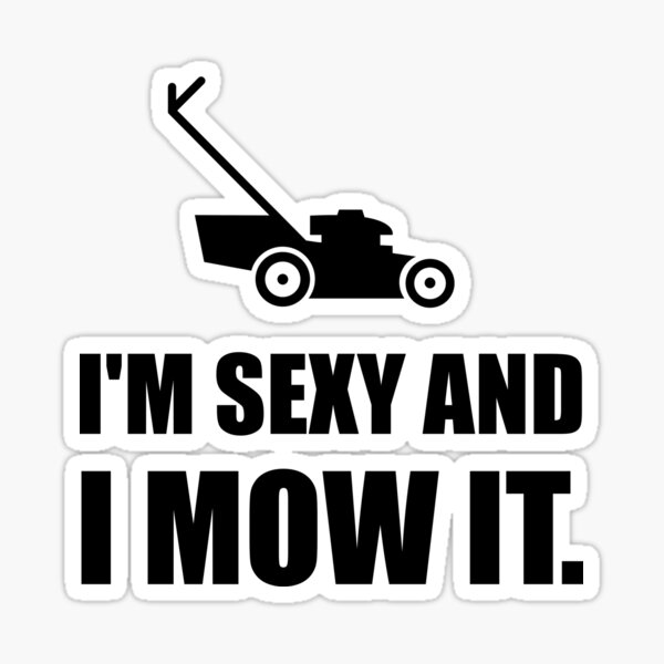 Sexy Mowing Sexy Woman Sitting A Lawn Mower On White Background Stock Picture And Royalty Free