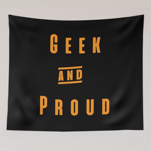 Item preview, Geek And Proud - Geeks and Nerds Apparel Gift Ideas designed and sold by ASClothDesign.