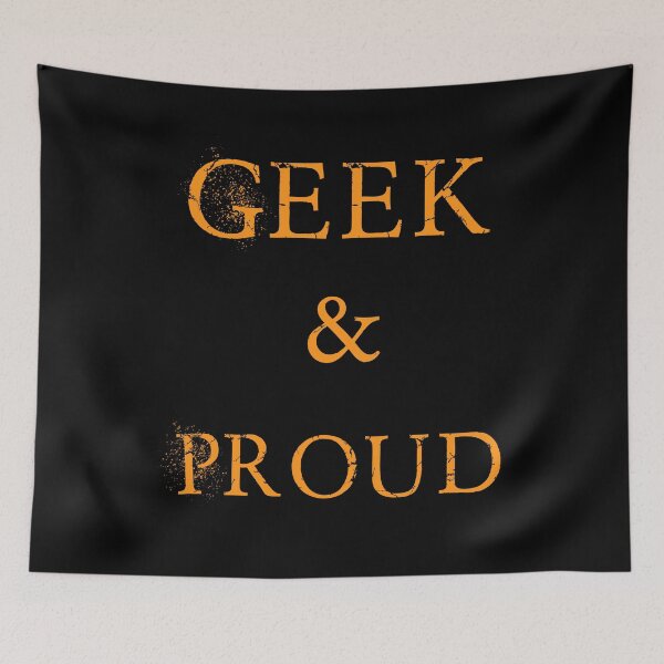 Item preview, Geek And Proud Dusty Style - Geeks and Nerds Apparel Gift Ideas designed and sold by ASClothDesign.