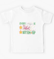 All About That Bass Lyric Art Kids Tee