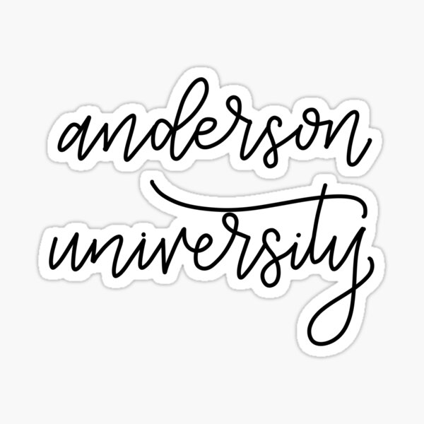 Item preview, Anderson University Monoline designed and sold by breelyngreer.