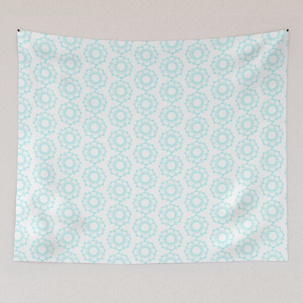 Item preview, Flor azul fluorescente designed and sold by O-Haas.