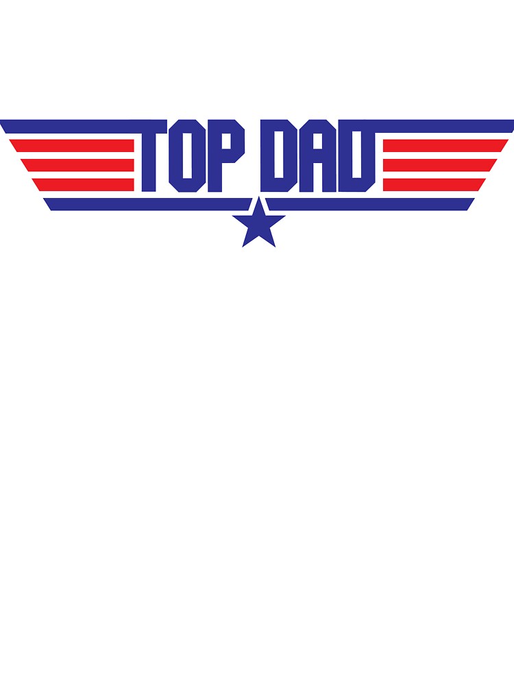 Top Dad Top Gun Logo Kids T Shirt By Chrismick42 Redbubble