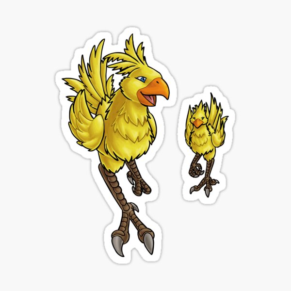 Chocobos Sticker