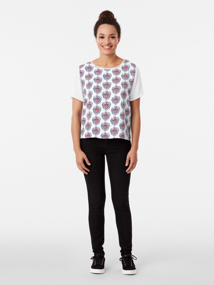 Alternate view of ADI SHAKTI Chiffon Top