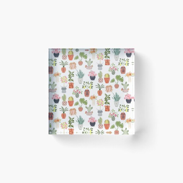 Item preview, Indoor Garden Print designed and sold by LIMEZINNIASDES.