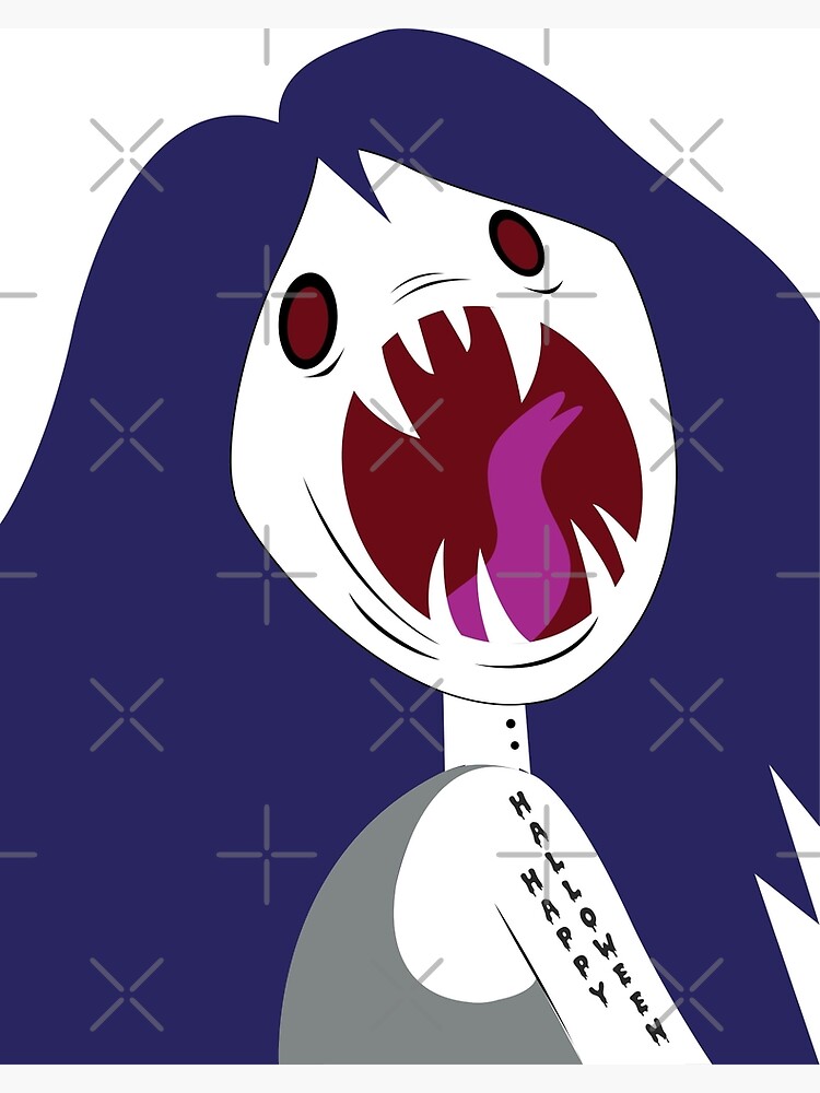 Discover Adventure Time - Marceline The Vampire Queen - Happy Halloween Premium Matte Vertical Poster