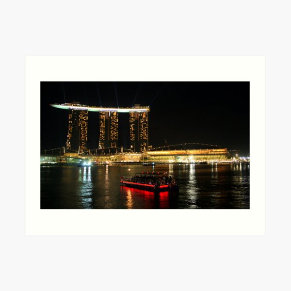 Marina Bay Sands Art Print