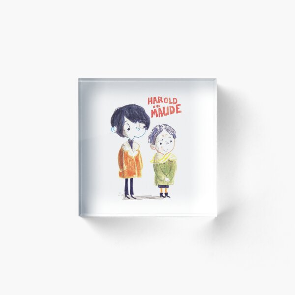 Harold & Maude (Unsigned) Acrylic Block