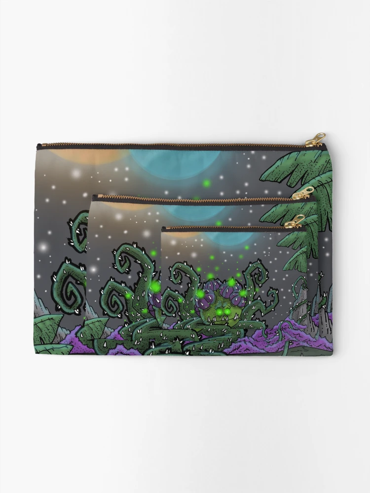 Thumbnail 2 of 4, Zipper Pouch, Gloom designed and sold by MonsterLab.