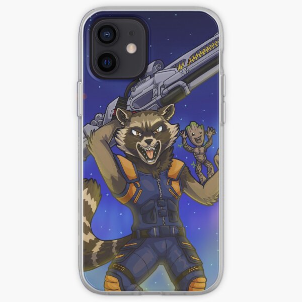Rocket Coon iPhone Soft Case