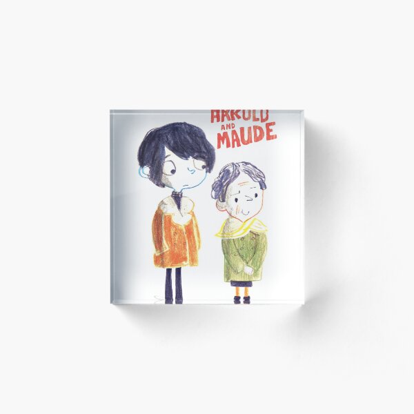 Harold & Maude (Signed) Acrylic Block