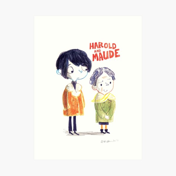 Harold & Maude (Signed) Art Print