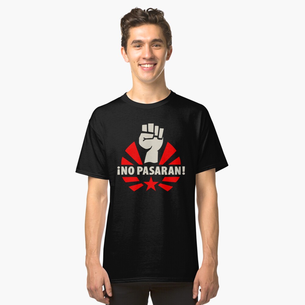 no pasaran t shirt