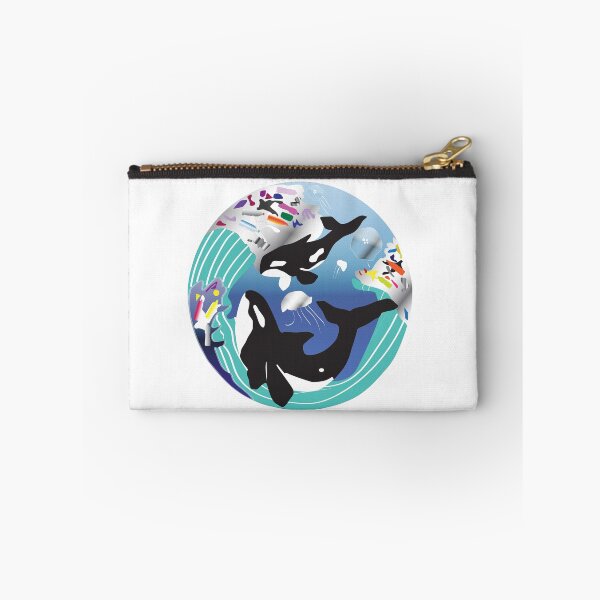 Item preview, Orcas and the polluted ocean designed and sold by Shinebyyou.