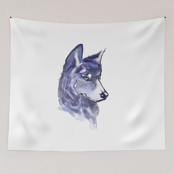 Item preview, Purple Wolf designed and sold by Danielle Wells.