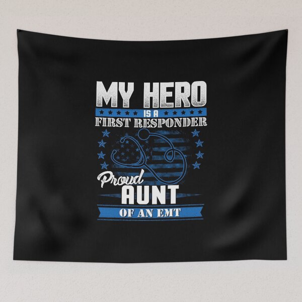 Item preview, Orgullosa tía de un EMT First Responder designed and sold by Mile Marker Brands.