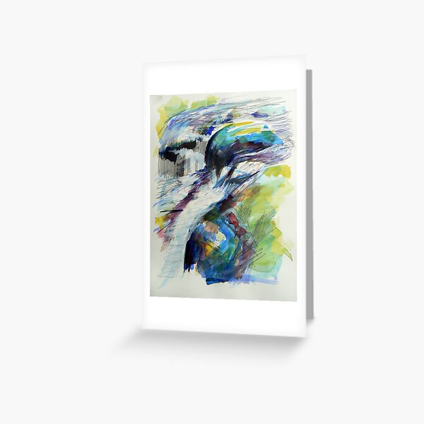 Study of water 1 Greeting Card