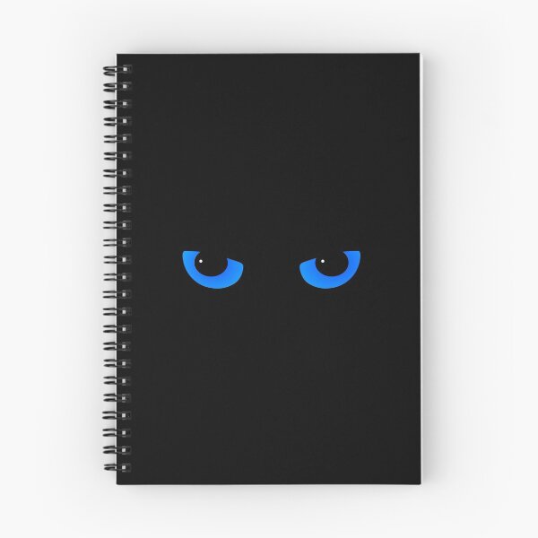 Item preview, Cat Eyes Blue Drawing designed and sold by rewstudio.