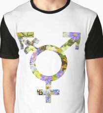 Nicht-binäres Naturdesign 5 Grafik T-Shirt