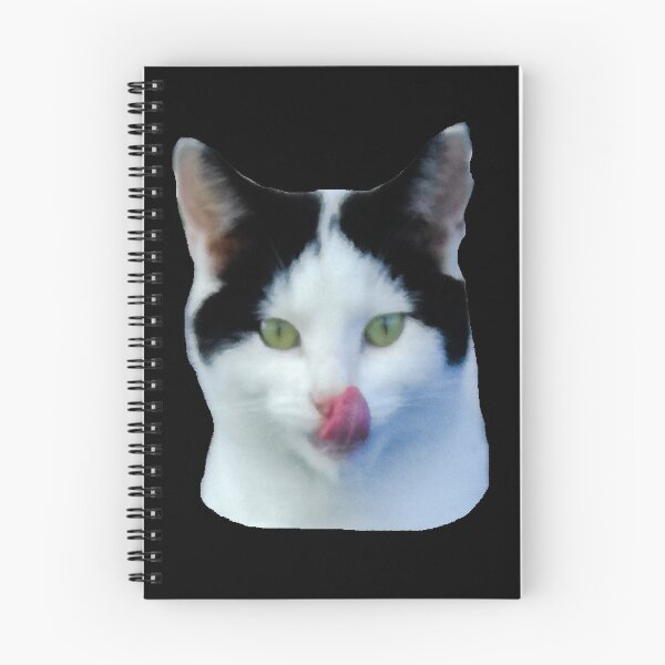 Item preview, Cat sticks tongue in its nose designed and sold by Hilbert72.