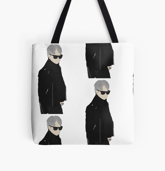 Namjoon, RM of BTS airport fashion sketch | Drawstring Bag