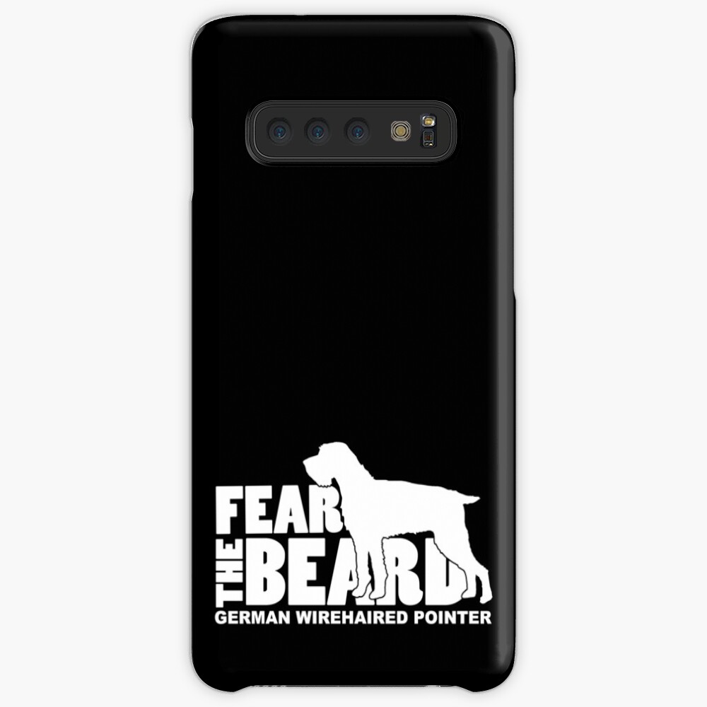 Fear the Beard - Funny Gifts for German Wirehaired Pointer Lovers Samsung Galaxy Snap Case