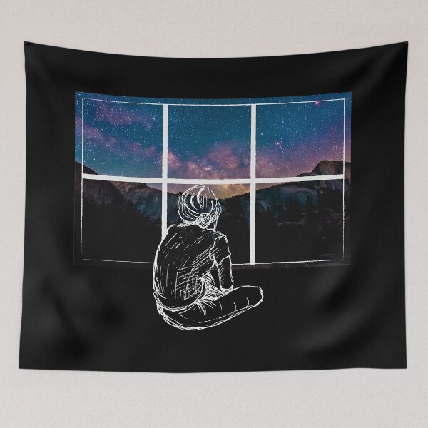 Item preview, Chica en la ventana designed and sold by DesignTreasure.