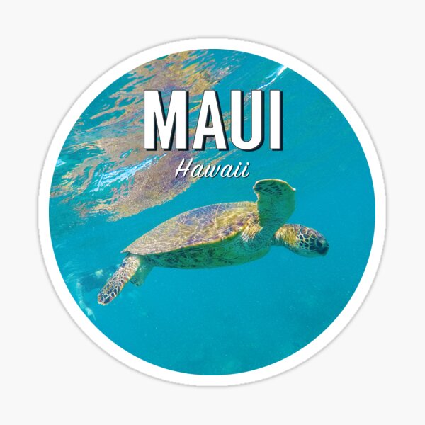 Maui, Hawaii Sticker