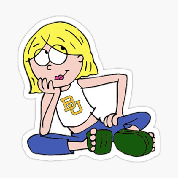 Lizzie Mcguire Baylor University Sticker
