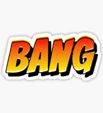 Cartoon BANG by Chillee Wilson Sticker