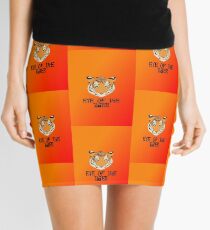 Eye of the Tiger by Chillee Wilson Mini Skirt