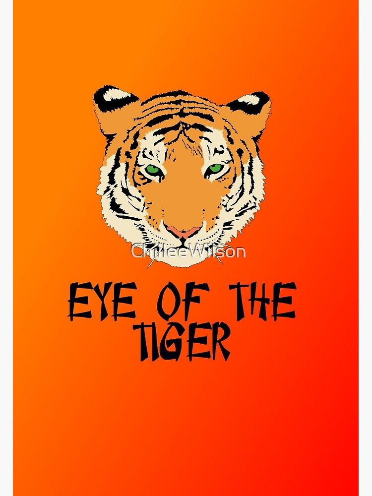 Eye of the Tiger - Survivor (lyrics) v.3 | Greeting Card