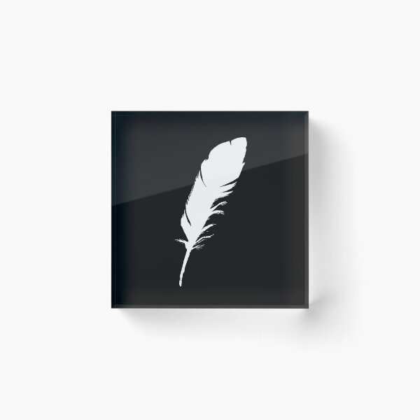 Item preview, Dove feather designed and sold by DesignTreasure.