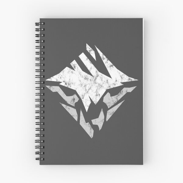 Item preview, Insignia del emblema blanco intrépido apenado designed and sold by StebopDesigns.
